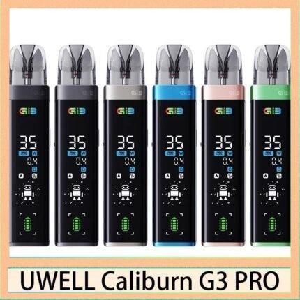 UWELL Caliburn G3 Pro Pod咖哩棒電子煙主機官網評價說明書
